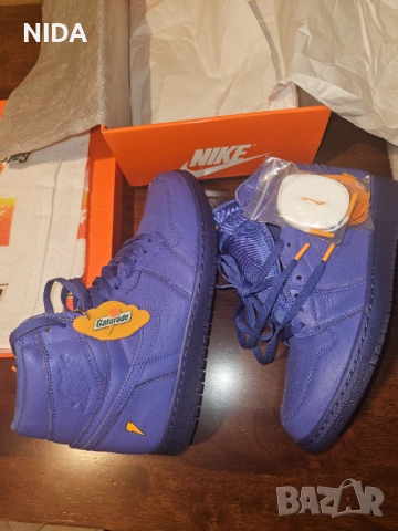 Маратонки Nike Air Jordan 1 Retro Hi “Gatorade” - 45.5 EU / 10.5 UK - НОВИ - УНИКАТ!