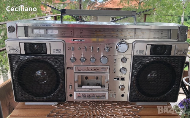 Sanyo M-X920K – легендарен и голям радиокасетофон ! 
