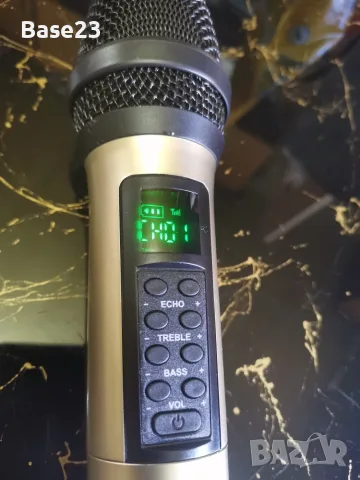 Микрофони с вградено ехо безжични, снимка 2 - Микрофони - 55446533
