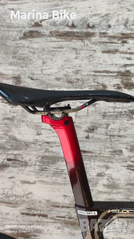 Карбонов шосеен велосипед Guerciotti Veloce S Disc Ultegra/105 Mix Velomann V30R | M (Пребоядисван), снимка 7 - Велосипеди - 55612121