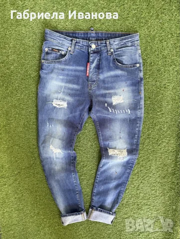 Мъжки дънки : DSQUARED2 Icon2 31, снимка 3 - Дънки - 55502990