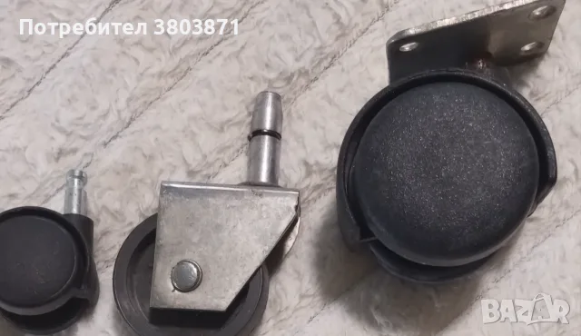 Комплект колелца от 3, 4 и 5 см диаметър.