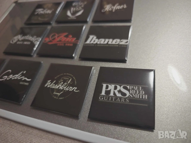 Guitar Brands Magnets Frigo collection, снимка 4 - Китари - 54716878