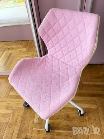 Столчета с въртене , колелца и регулиране височина, снимка 4 - Спални и легла - 53917656