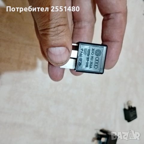 „Комплект оригинални релета VW Passat B6“, снимка 4 - Части - 54655284