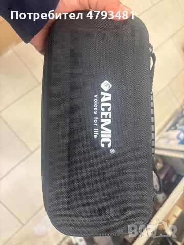 Двоен UHF безжичен микрофон за цигулка Q2/VT-5