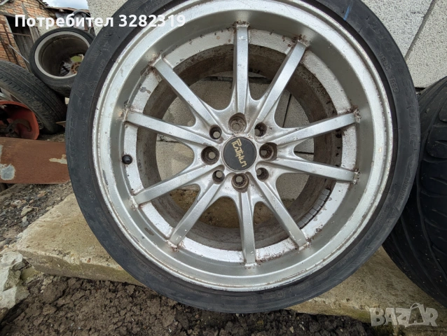 Platin 17 4x100 4x114.3 7J ET40 205/40/17 215/40/17, снимка 2 - Гуми и джанти - 54222074