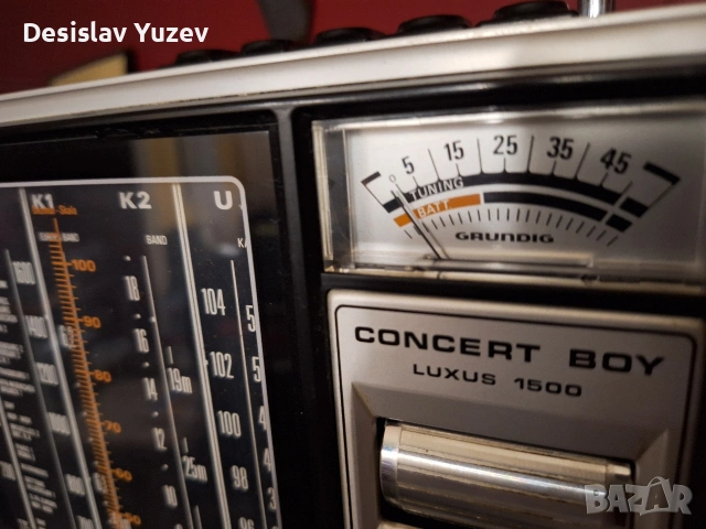 Grundig concert boy 1500, снимка 4 - Радиокасетофони, транзистори - 54424802