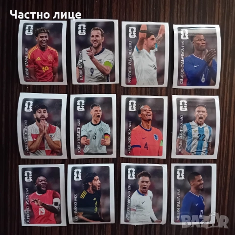 Стикери на Coca Cola Panini World Cup 2026