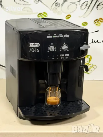 Кафемашина кафе автомат delonghi caffe cortina с гаранция, снимка 4 - Кафемашини - 55325353