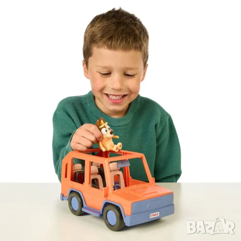 BLUEY Семейният джип за екскурзии 4x4/ Bluey кола, снимка 4 - Коли, камиони, мотори, писти - 54605486