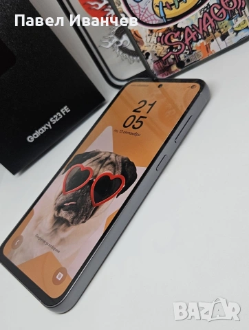 Samsung Galaxy S23 FE 128Gb/8Ram Graphite, снимка 5 - Samsung - 54890001