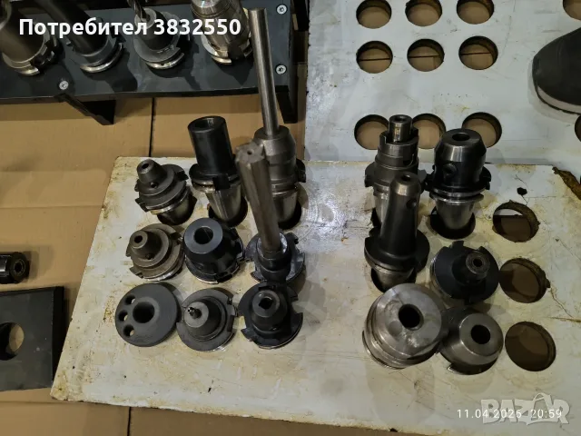 Дорници държачи за фреза с инструменти SK40 - 250 броя, снимка 8 - Стругове - 55624355