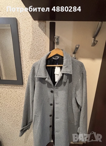 Преходно зимно палто Vermont на Jack & Jones в сив цвят. Размер - L, снимка 3 - Палта - 55251021