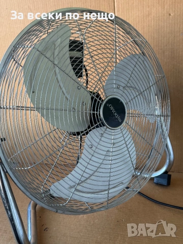 Настолен вентилатор MYDOMO, 90W, 3 степени. Aлуминиева перка, устойчива решетка за защита, снимка 11 - Друга електроника - 54349831