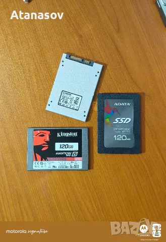 SSD 120gb sata.