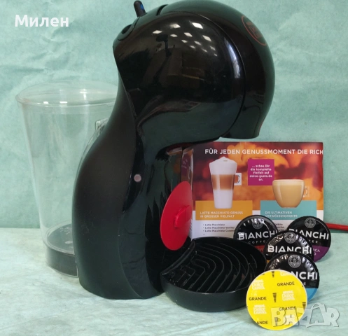 Кафемашина с гаранция 1 година NESCAFÉ® Delonghi Piccolo XS.Black, снимка 3 - Кафемашини - 55081297
