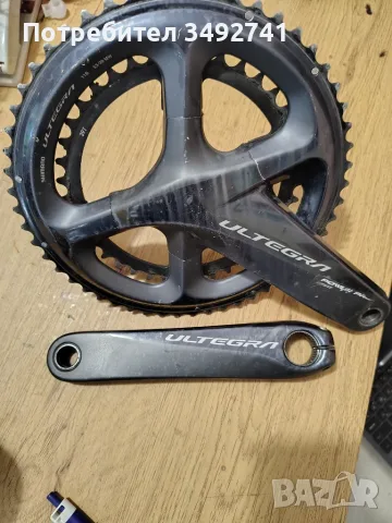Шосеен курбела Ultegra r8000 dual power , снимка 3 - Части за велосипеди - 55494425