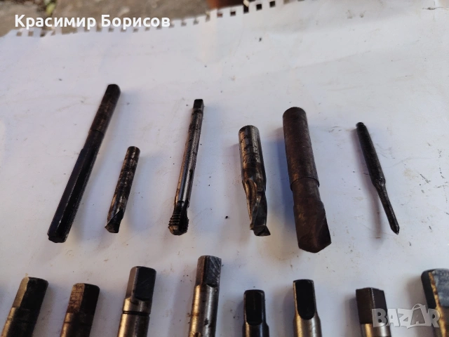 Метчици плашки въртоци фрези , снимка 4 - Други инструменти - 54755599