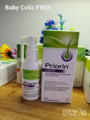 Priorin Liquid 50 мл внос от Германия – серум против косопад за локална употреба