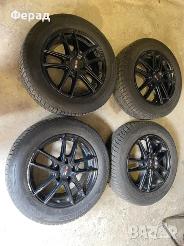 4бр 16ки джанти със зимни гуми 205/60/16 5х112 5x112