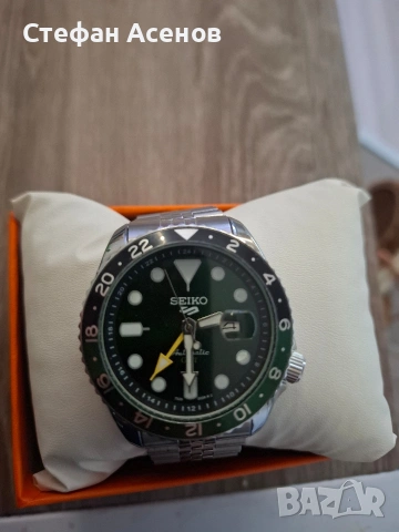 Нов Seiko автоматичен- механичен часовник, снимка 4 - Мъжки - 54543145