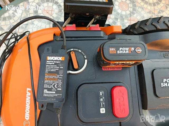 worx WR147E косачка робот за 1000кв, снимка 2 - Градинска техника - 54947349