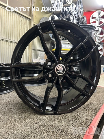 Джанти 17 Цола 5х112 VW Golf 5 6 7 T-ROC Passat Caddy Skoda Octavia Audi A3 , снимка 6 - Гуми и джанти - 54728559