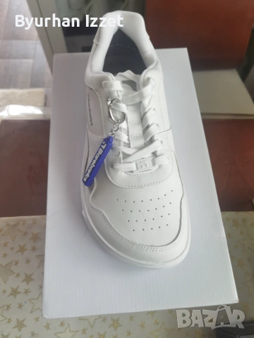 Кожени бели боси маратонки bareberics zing all white, снимка 2 - Маратонки - 54027301