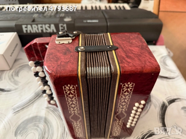 Руски хармоника БАЯН, снимка 3 - Антикварни и старинни предмети - 54584999