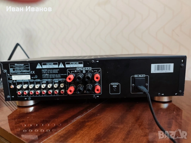 Стерео усилвател Pioneer A-307R (MOSFET) , снимка 4 - Ресийвъри, усилватели, смесителни пултове - 54486796