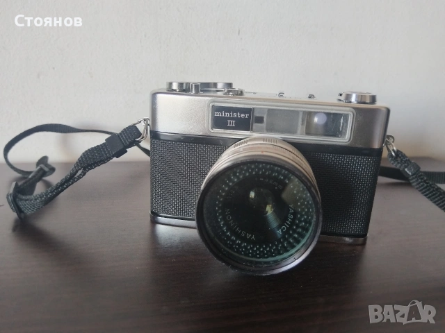 Камера YASHICA Minister III Japan, снимка 4 - Фотоапарати - 54760965