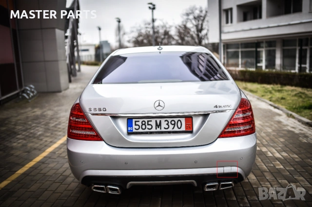 Капаче за Кука на Задна Броня за Mercedes W221 AMG (2006-2013) AMG, снимка 9 - Части - 54574276
