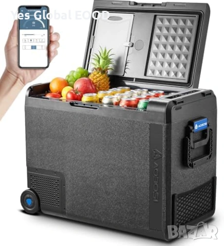 AAOBOSI 58L компресорен хладилник -20°C USB