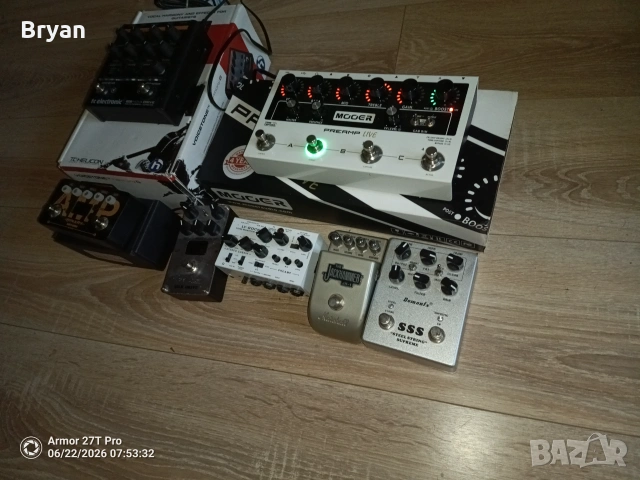 TC electronic, Mooer preamp live, Vox, Engl, Marshall педали за китара, снимка 6 - Други - 55134271