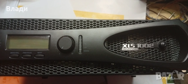 CROWN XLS1002 Крайно Стъпало с кейс, снимка 3 - Ресийвъри, усилватели, смесителни пултове - 54411500