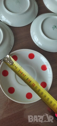 Комплект руски порцеланови чаши за чай, снимка 7 - Чаши - 54787905