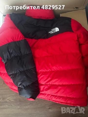 The North Face зимно яке черно/червено – ново с етикет, снимка 2 - Якета - 54666510