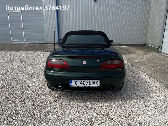 Mg Mgf 1.8VVC 142 кс, снимка 8 - Автомобили и джипове - 55346404