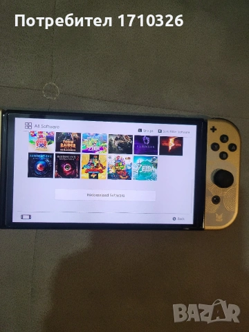 nintendo switch zelda edition с чип, снимка 5 - Nintendo конзоли - 54722927