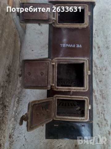 Стара печка на дърва и въглища, снимка 3 - Печки, фурни - 54052601
