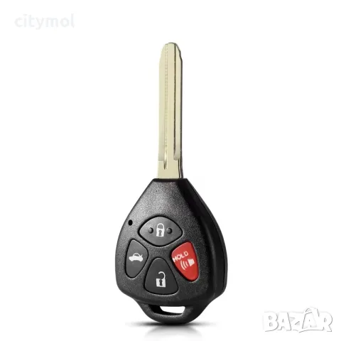 Кутийка за ключ с 4 бутона за Toyota Corolla,Avensis, Yaris, RAV4 и др, ​с острие TOY 43