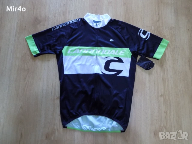 ново вело джърси sugoi cannondale/vangard тениска колоездене мъжко оригинал S/М, снимка 2 - Спортни дрехи, екипи - 39988746