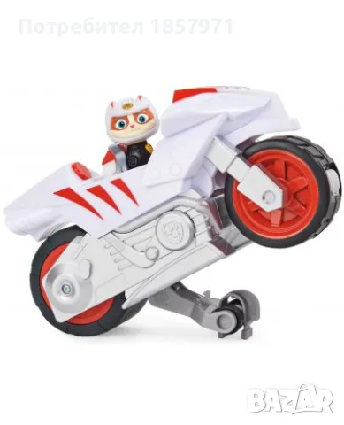  Играчка Spin Master Paw Patrol Moto Pups Deluxe - Дива котка, с мотор на котките от Пес Патрул