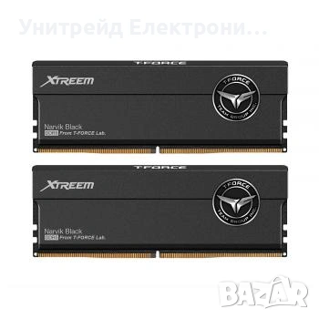 Памет DDR5 32GB(2x16GB) 6400MHz CL32 Team Group T-Force XTREEM Black