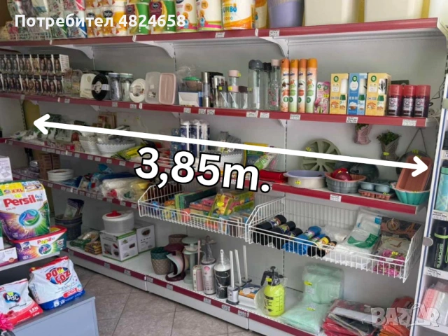 Стелажи за магазин, снимка 2 - Стелажи и щандове - 54509198