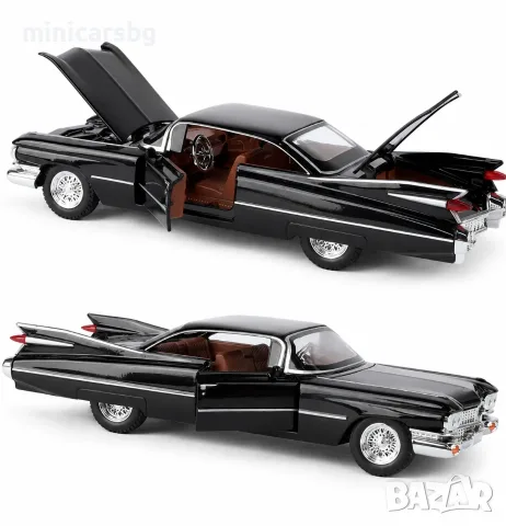 Метални колички: Cadillac Eldorado 1959, снимка 10 - Колекции - 54248689