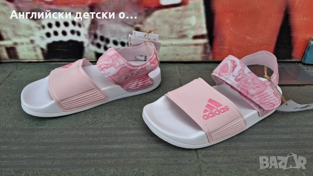 Английски детски оригинални сандали Adidas, снимка 4 - Детски сандали и чехли - 54464707