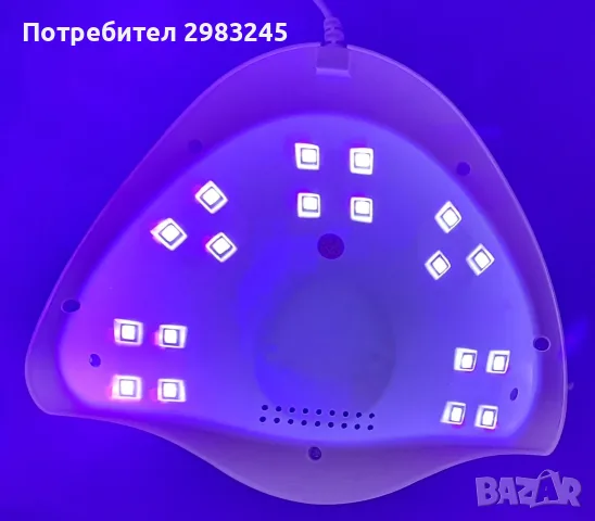 UV/LED лампа за нокти с USB кабел , снимка 5 - Педикюр и маникюр - 55620884