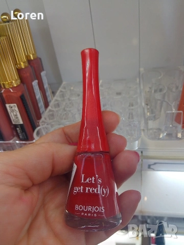 Подарявам!Ново!*Bourjois*Червен лак💄🎀💋, снимка 4 - Декоративна козметика - 54976181